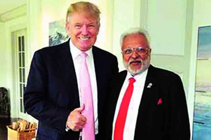मोदींचे जाळे अमेरिकेत, ट्रम्पचे पाठीराखे भारताकडे