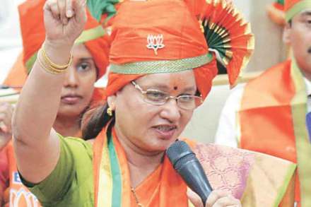 मुक्ता टिळक यांची पुण्याच्या ५६ व्या महापौरपदी बुधवारी निवड झाली.