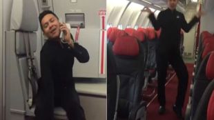 viral video, video, funny video, flight attendant dance video, flight attendant dances in plane, britney spears, britney song, britney toxic, pop, pop song, marathi news, marathi, Marathi news paper, Marathi news online, Marathi Samachar, Marathi latest news,news, entertainment marathi news, Bollywood news, Sports news in marathi, Health news, political news in marathi,breaking news,marathi batmya