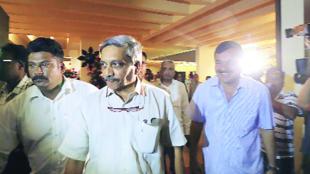 Congress , BJP , Manohar Parrikar , Goa , Goa Assembly, Goa Governor appoints Manohar Parrikar as the CM, Goa assembly elections 2017,Goa assembly elections,Goa elections 2017,assembly elections 2017,Goa assembly elections 2017 news,Goa assembly elections 2017 news in marathi, Goa assembly elections 2017 latest news,Goa assembly elections 2017, Goa assembly elections 2017 voting,Goa elections 2017 date