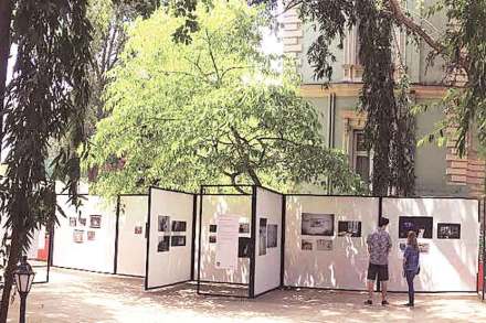 प्रदर्शन भायखळ्याच्या वीरमाता जिजाबाई उद्यानातल्या, मुंबई महापालिकेच्या ‘भाऊ दाजी लाड संग्रहालया’च्या परसात भरलं आहे. प्रदर्शन भायखळ्याच्या वीरमाता जिजाबाई उद्यानातल्या, मुंबई महापालिकेच्या ‘भाऊ दाजी लाड संग्रहालया’च्या परसात भरलं आहे.