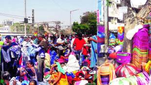 clothes market ,thane kopri