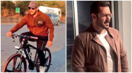 salman khan, cycling, Tiger Zinda Hai, look