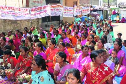 women agitation