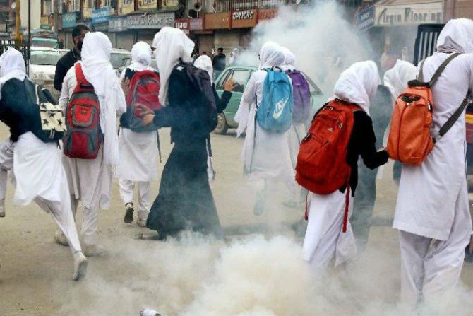 Kashmiri, women, pelted, stones, violence, dreams, playing, football,