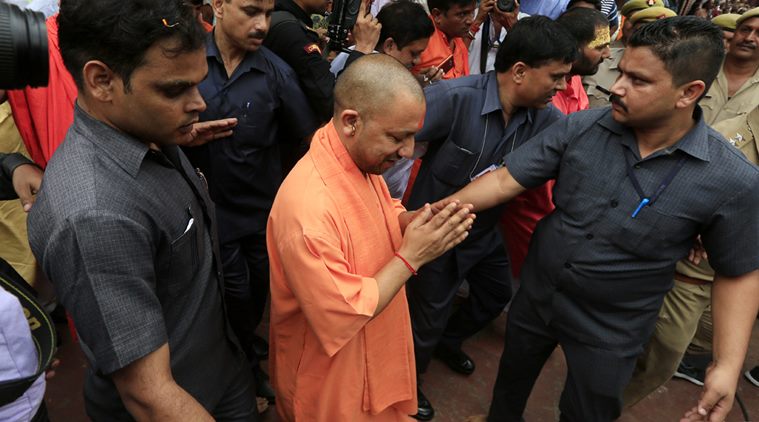 उत्तर प्रदेशचे मुख्यमंत्री योगी आदित्यनाथ यांनी अयोध्येत रामाचे दर्शन घेतले. 