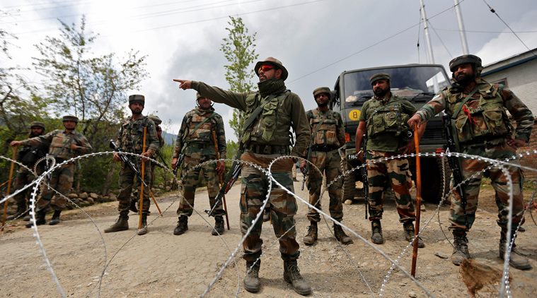 J&K Infiltration bid foiled , BAT , Security forces , Rampur sector Four terrorists killed , Loksatta, Loksatta news , Marathi, Marathi news