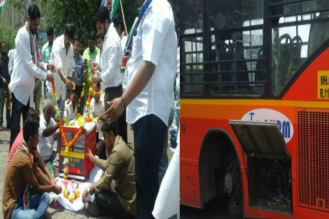 MNS, Kalyan Dombivali Municipal Transport