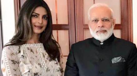 priyanka chopra, narendra modi
