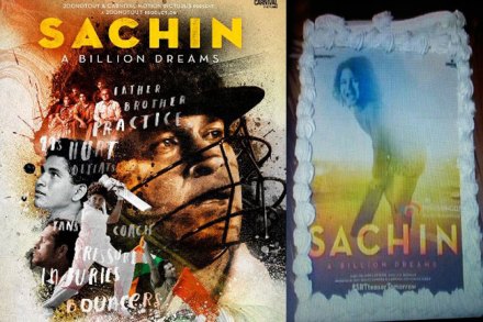 sachin a billion dreams : सचिनच्या जबरा फॅनचा कारनामा!