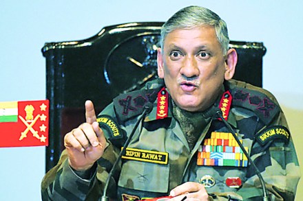 लष्करप्रमुख बिपिन रावत 