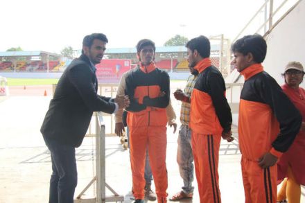 मराठी चित्रपटाच्या चित्रीकरणासाठी बालेवाडीचं स्टेडियम बुक