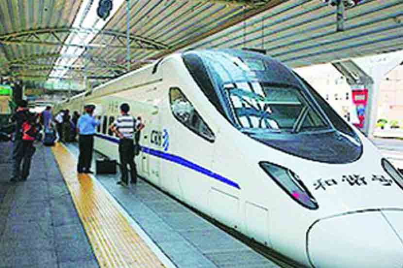 चीनमध्ये सर्वाधिक वेगवान रेल्वेगाडी धावण्यास सुरूवात