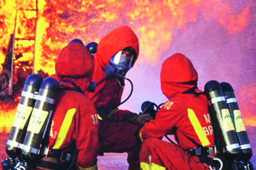 fire in saudi