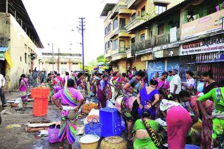मासळी बाजारात पुन्हा गजबजाट