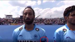 indian men hockey team , hockey world league semifinal against pakistan , indian men hockey team wore black arm band during hockey world league semifinal against pakistan ind vs pak , champions trophy 2017 , ind vs pak , Pakistan India Final 18 June 2017 , condemen pakistan attack on indian army , Loksatta, Loksatta news, Cricket, Sports news, Marathi, Marathi news