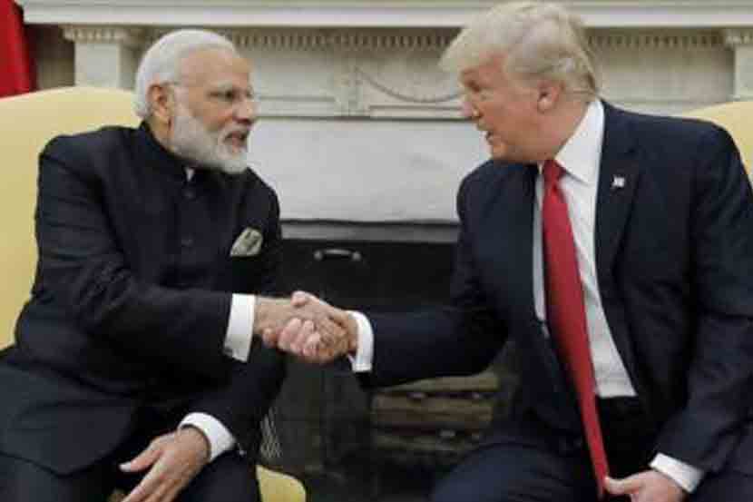 पंतप्रधान नरेंद्र मोदी आणि डोनाल्ड ट्रम्प. (संग्रहित)