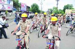 कोल्हापूर पोलिसांची आता सायकल गस्त