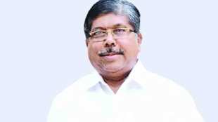 Revenue Minister Chandrakant Patil