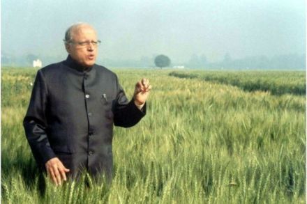 मोदी सरकारचे कृषी धोरण कौतुकास्पद-एम. एस.स्वामिनाथन