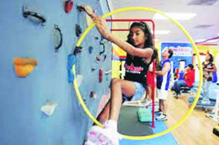 मुलांसाठी ‘चिल्ड्रन्स जिम’चा पर्याय मुलांसाठी ‘चिल्ड्रन्स जिम’चा पर्याय