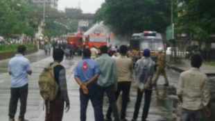 Gas line leakage , mishap, accident, chembur, mumbai, Mumbai, Loksatta, Loksatta news, Marathi, Marathi news