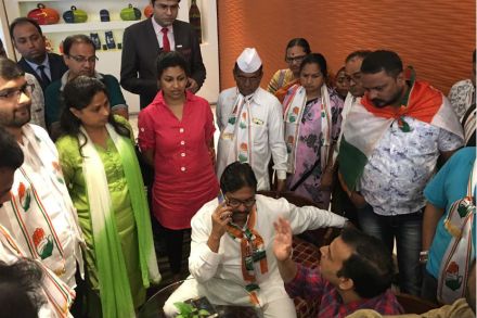 काँग्रेस कार्यकर्त्यांकडून 'इंदू सरकार' सिनेमाला विरोध