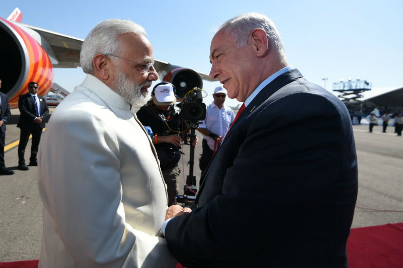 पंतप्रधान नरेंद्र मोदी यांच्या बहुचर्चित इस्रायल दौऱ्याला मंगळवारी सुरुवात झाली. 
