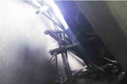 पनवेल महापालिकेत स्लॅबचा भाग कोसळला