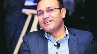 former Indian opener, Virender Sehwag