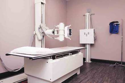 क्ष-किरण चाचणीसाठी खेपा