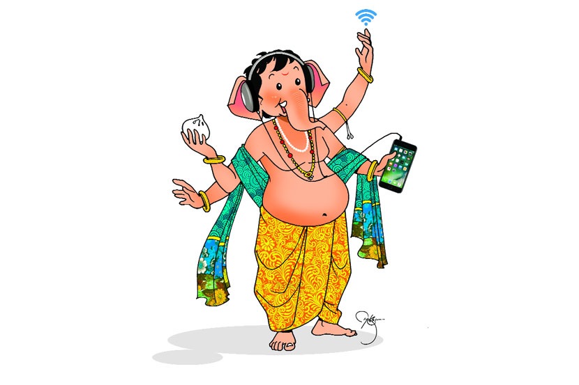 digital ganesha