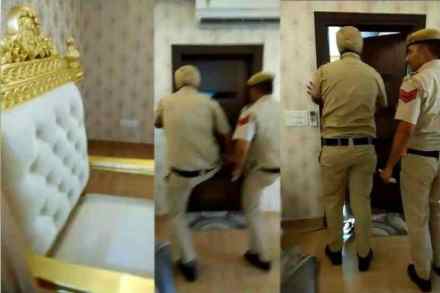 Video : ‘असा’ तोडला राम रहिम यांच्या खोलीचा दरवाजा