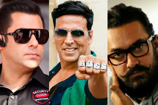 सलमान खान, अक्षच कुमार, आमिर खान सलमान खान, अक्षच कुमार, आमिर खान