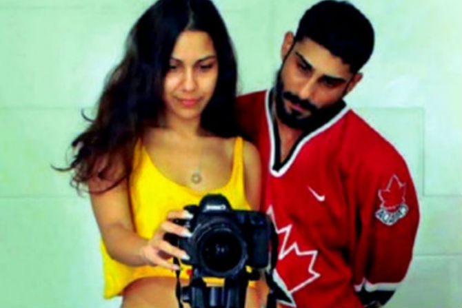 Prateik babbar sanya babbar