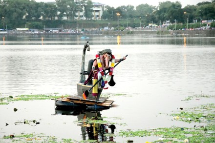 Ganesh immersion 2017