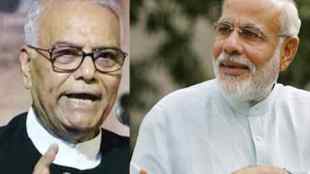 narendra modi yashwant sinha