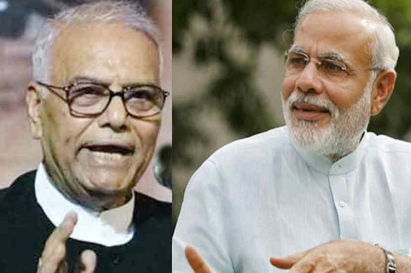 narendra modi yashwant sinha