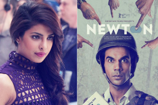 priyanka chopra, newton