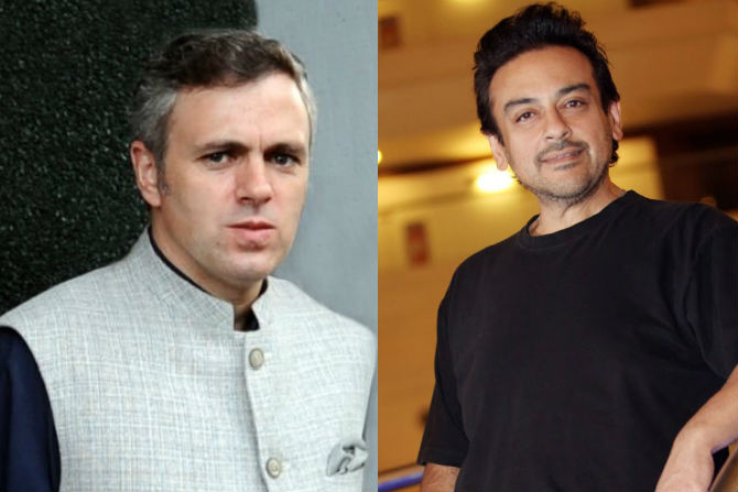 Adnan Sami and Omar Abdullah