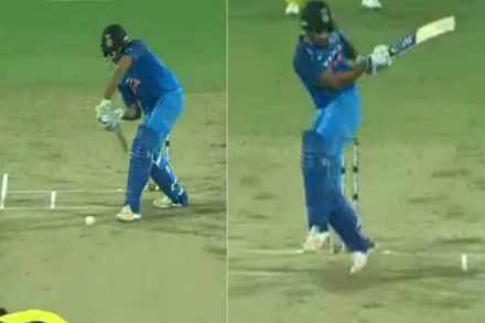 रोहितच्या चौकाराने सचिनची आठवण