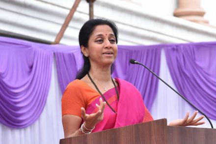 Supriya sule , GST , sanitary napkin , Loksatta, Loksatta news, marathi, Marathi news