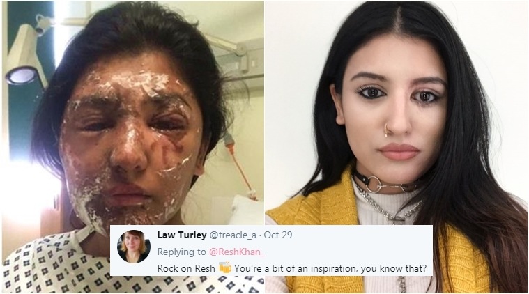 रेशमनं आपला एक फोटो ट्विटवर शेअर केला.