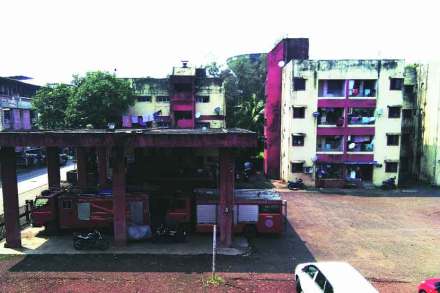 fire brigade employee building