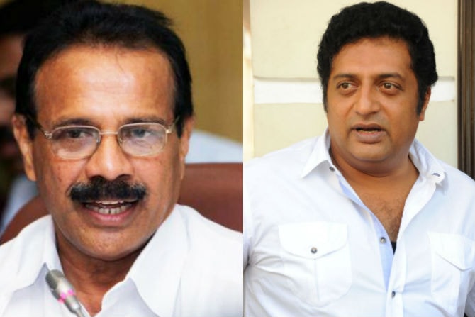 sadanand gowda Prakash Raj