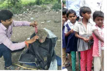समाजसेवेसाठी ‘तो’ चालवतो वस्तरा