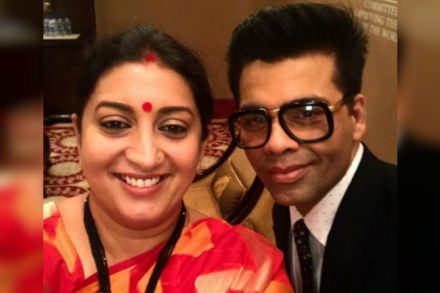 smriti irani, karan johar