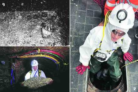 sanitation workers,