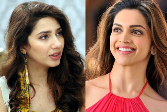 Deepika Padukon and Mahira Khan