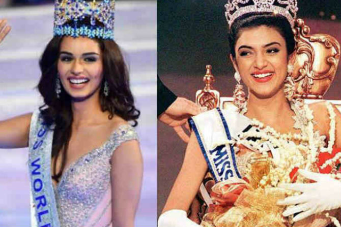 Manushi Chhillar and Sushmita Sen